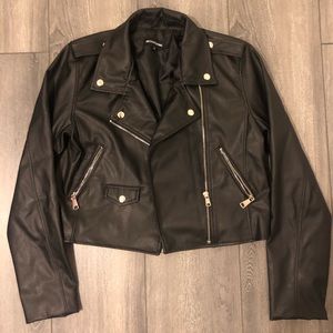 Leather jacket